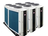 六角棱风冷变频热泵机组 型号：MIC 制冷量：100~2000kW 制热量：100~2000kW 制冷剂：HFC-410A